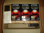 Продам видеокасеты TDK (новые,  чистые)