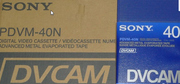 Новые видеокассеты DVCAM 40 мин(PDVM-40N) Япония